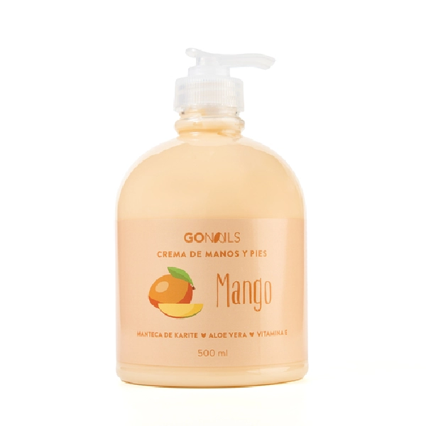 Foto Principal Go Nails Crema de Manos y Pies - Mango 500 ml